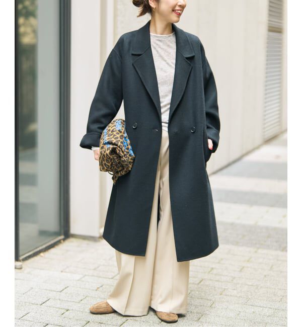 Spick and Span「《予約》ビーバーダブルフェイスチェスターコート」|チェスターコート|