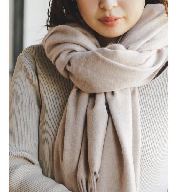 NOBLE「《追加予約・新色あり》オリジナルカシミヤストール」|ストール|