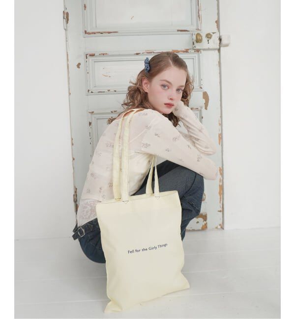  「《予約/WEB+一部店舗限定》Le decore / ル デコレ darling tote bag」|トートバッグ|イエロー C