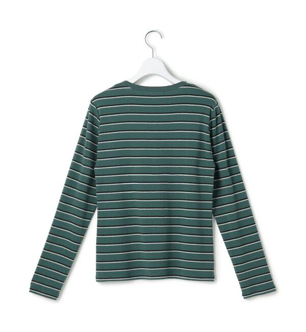 23区「マルチボーダーフライス ロング Tシャツ」|Tシャツ・カットソー|