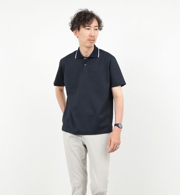 NOLLEY'S goodman「《ビジカジ対応》ハイゲージ鹿の子ポロシャツ 26SS」|ポロシャツ|
