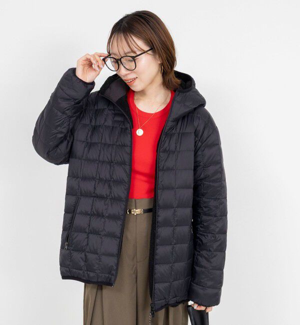 NOLLEY'S「【WEB＆一部店舗限定色アイテム】【TAION/タイオン】ボア&times;ダウンフーミドル丈ダウン(リバーシブル)」|ダウン|