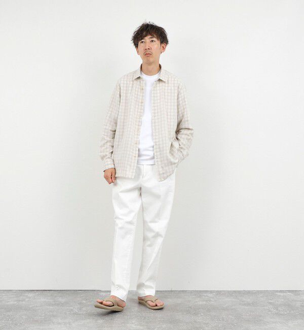 NOLLEY'S goodman「ダブルガーゼ レギュラーカラーオーバーシャツ 26AW」|シャツ・ブラウス|