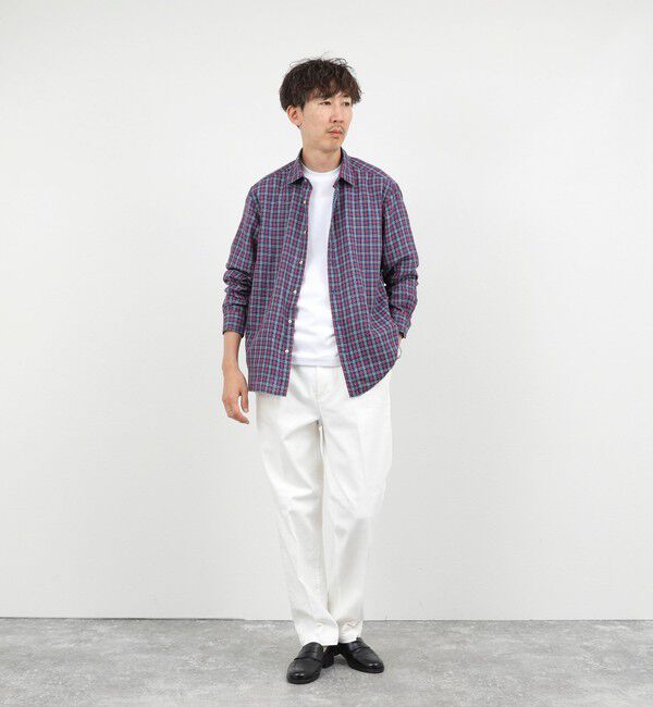 NOLLEY'S goodman「ダブルガーゼ レギュラーカラーオーバーシャツ 26AW」|シャツ・ブラウス|