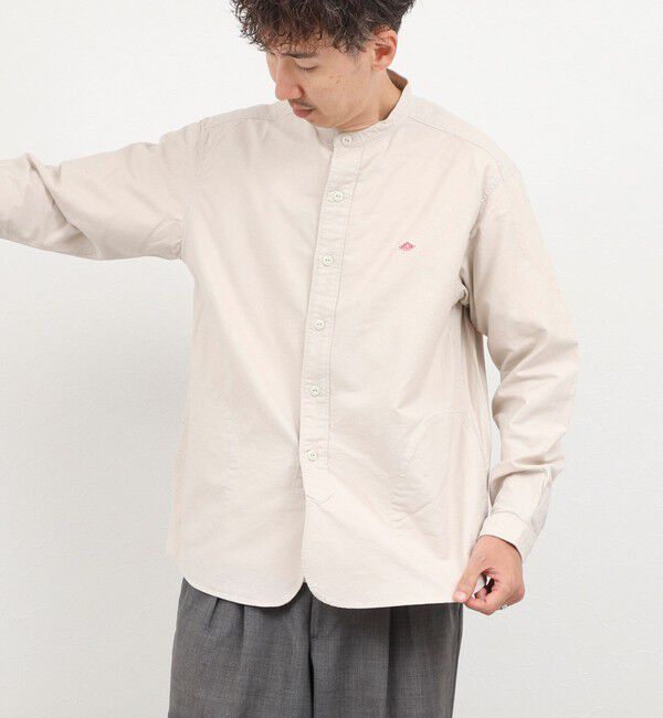 NOLLEY'S goodman「【DANTON/ダントン】SOX BAND COLLAR SHIRT（DT-B0280）」|シャツ・ブラウス|