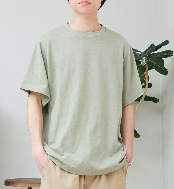GLOSTER「【GEVACO/ゲバコ】リネンバスクTシャツ」|Tシャツ・カットソー|