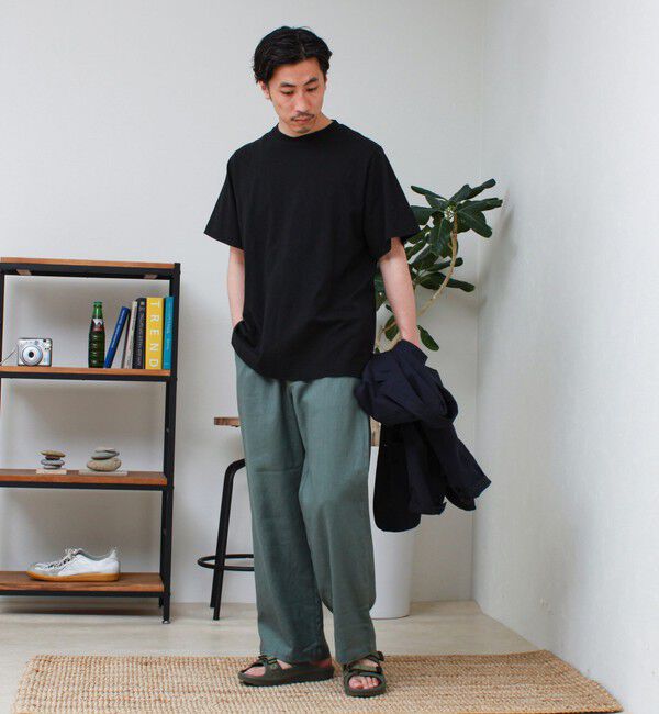 GLOSTER「【GEVACO/ゲバコ】リネンバスクTシャツ」|Tシャツ・カットソー|