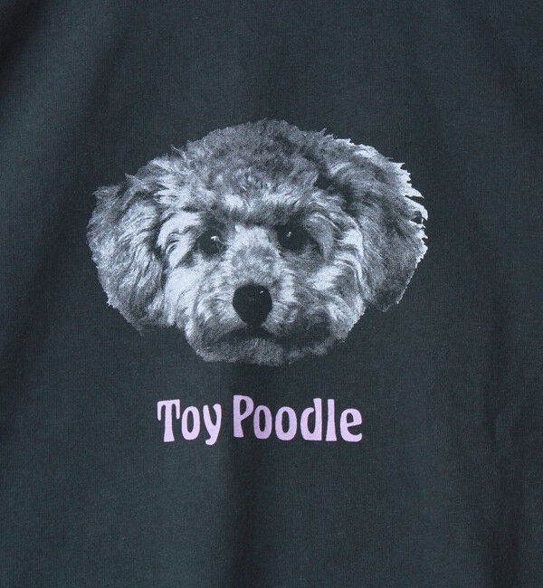 GLOSTER「【WEB限定】【人気シリーズ】【DOG&CAT】犬猫ピグメントロンT」|Tシャツ・カットソー|