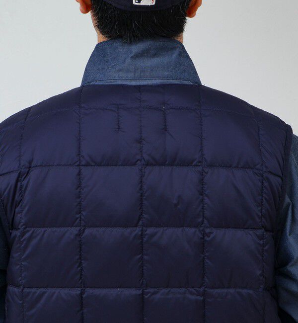 GLOSTER「【TAION/タイオン】FREDYMAC別注 Vネックインナーダウンベスト」|ダウンベスト・ベスト|