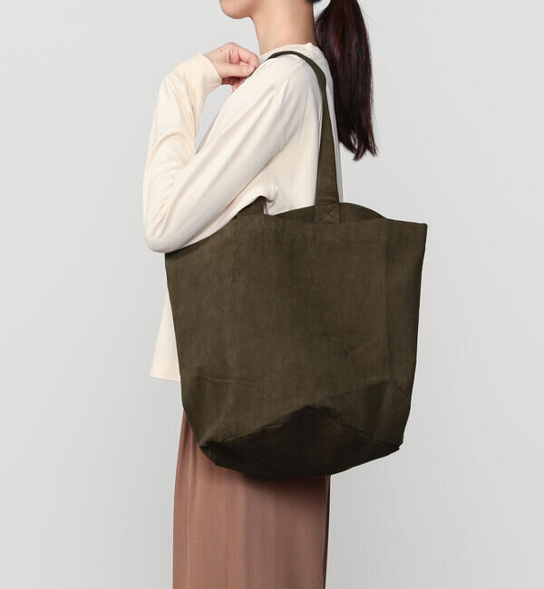  「7115 by SZEKI | コットン 2WAY ショルダーバッグ UNISEX」|ショルダー・メッセンジャー|BROWN