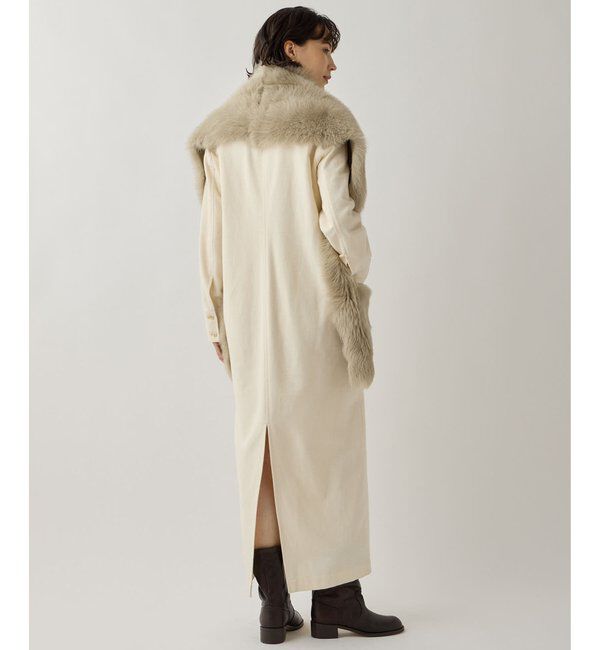 「ムートンケープ」|ポンチョ・ケープ|