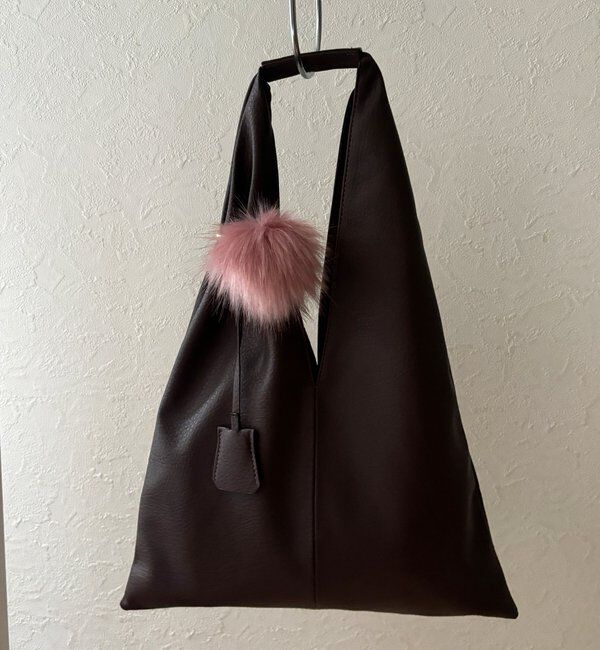  「【WEB限定】ポンポンチャーム付ショッパー」|トートバッグ|