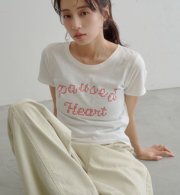  「【S.Mサイズ展開】ピクセルロゴTEE」|Tシャツ・カットソー|