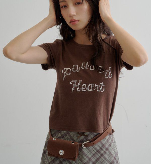  「【S.Mサイズ展開】ピクセルロゴTEE」|Tシャツ・カットソー|