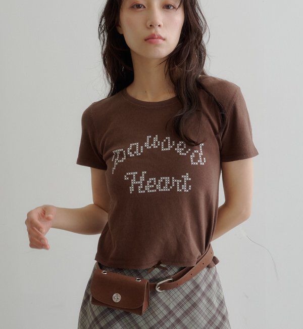  「【S.Mサイズ展開】ピクセルロゴTEE」|Tシャツ・カットソー|