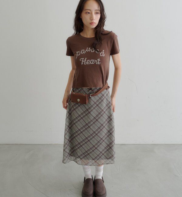  「【S.Mサイズ展開】ピクセルロゴTEE」|Tシャツ・カットソー|