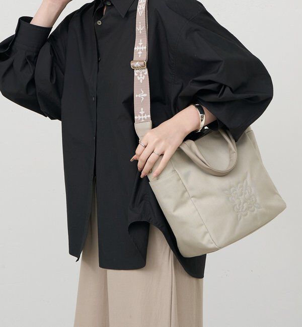  「【Souffle TOTE】《WEB限定》コーデュラナイロン2WAYトートバッグ」|トートバッグ|