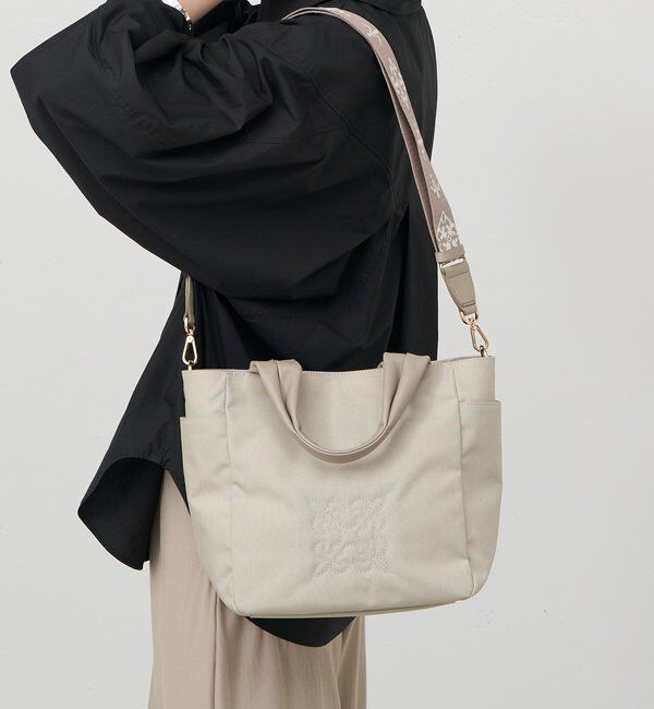  「【Souffle TOTE】《WEB限定》コーデュラナイロン2WAYトートバッグ」|トートバッグ|