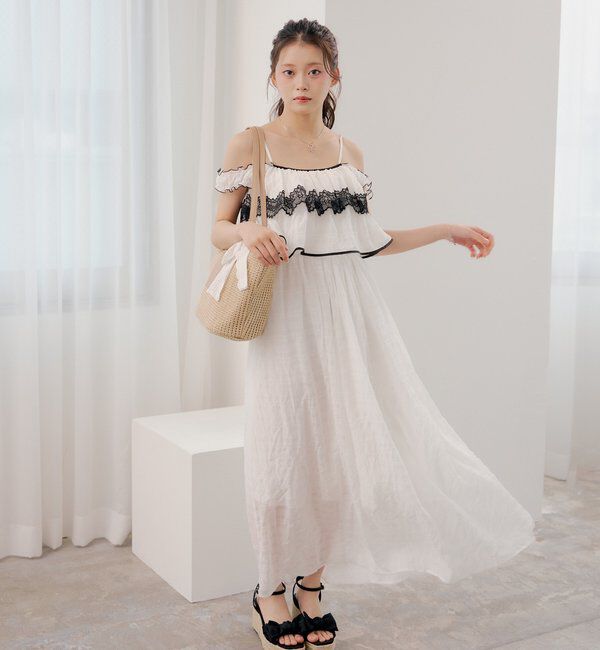  「厚底ジュートリボンサンダル」|サンダル|
