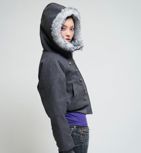  「【26AW LOOK掲載品番/WEB限定サイズあり】ナポレオンファーブルゾン」|ブルゾン・スタジャン|