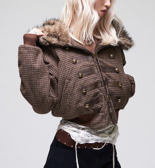  「【26AW LOOK掲載品番/WEB限定サイズあり】ナポレオンファーブルゾン」|ブルゾン・スタジャン|
