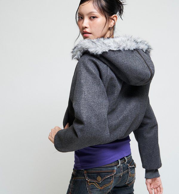  「【26AW LOOK掲載品番/WEB限定サイズあり】ナポレオンファーブルゾン」|ブルゾン・スタジャン|