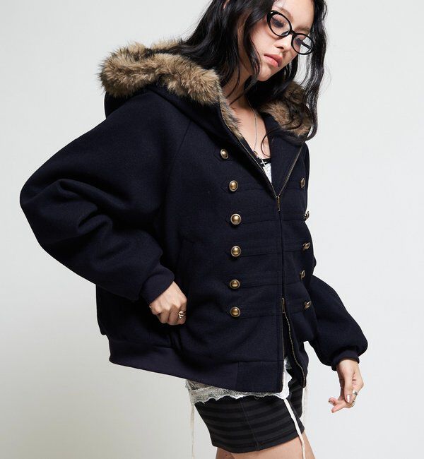  「【26AW LOOK掲載品番/WEB限定サイズあり】ナポレオンファーブルゾン」|ブルゾン・スタジャン|