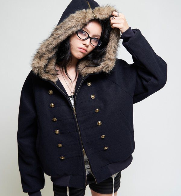  「【26AW LOOK掲載品番/WEB限定サイズあり】ナポレオンファーブルゾン」|ブルゾン・スタジャン|