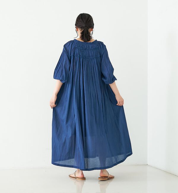 collex「インド綿2WAYギャザーコットンワンピース」|ワンピース|
