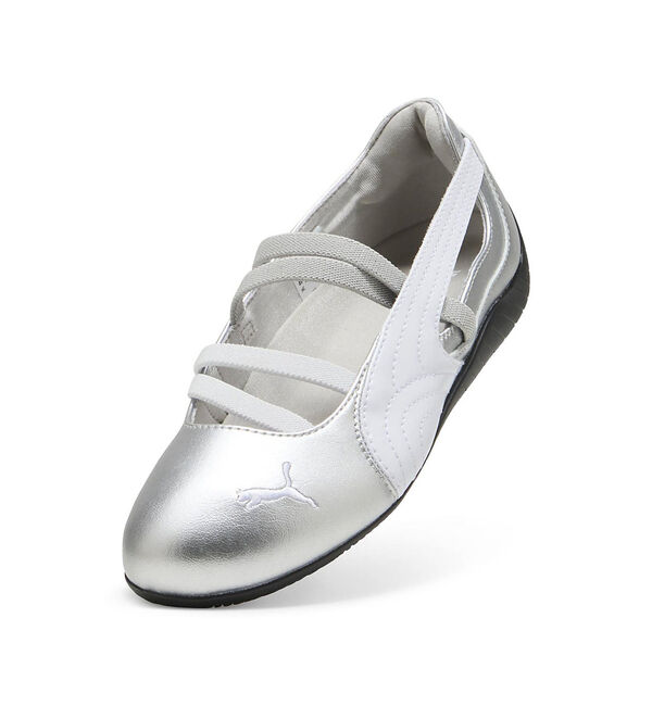 Rouge vif「【PUMA/プーマ 】スピードキャット バレエ メタリック スニーカー/スニーカ」|スニーカー|シルバー