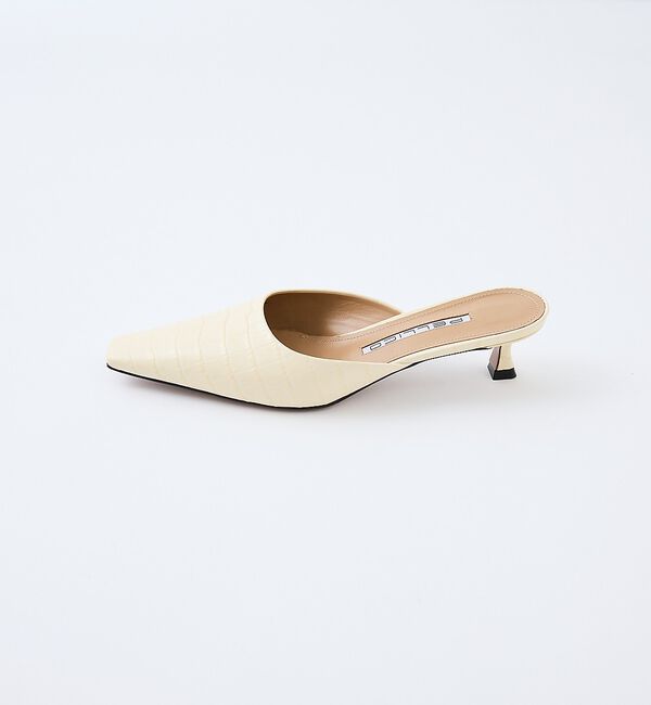 The Store by C' 「【PELLICO】DAMA ミュール COCCO STAMP／クロコ型押しミュー」|パンプス|
