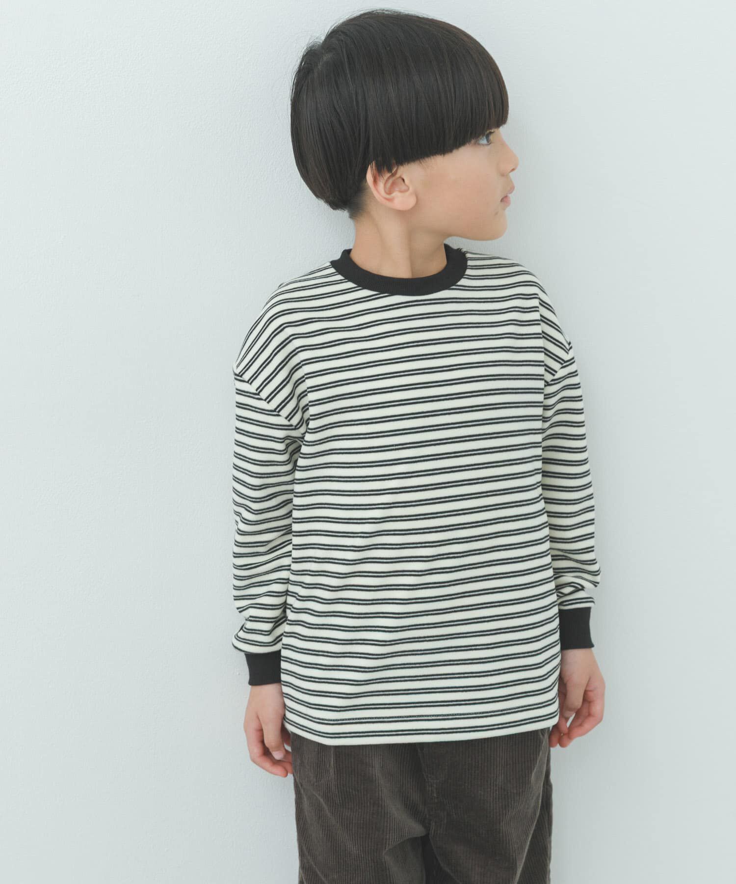 URBAN RESEARCH DOORS「『WEB/一部店舗限定サイズ』起毛ボーダープルオーバー(KIDS)」|その他|