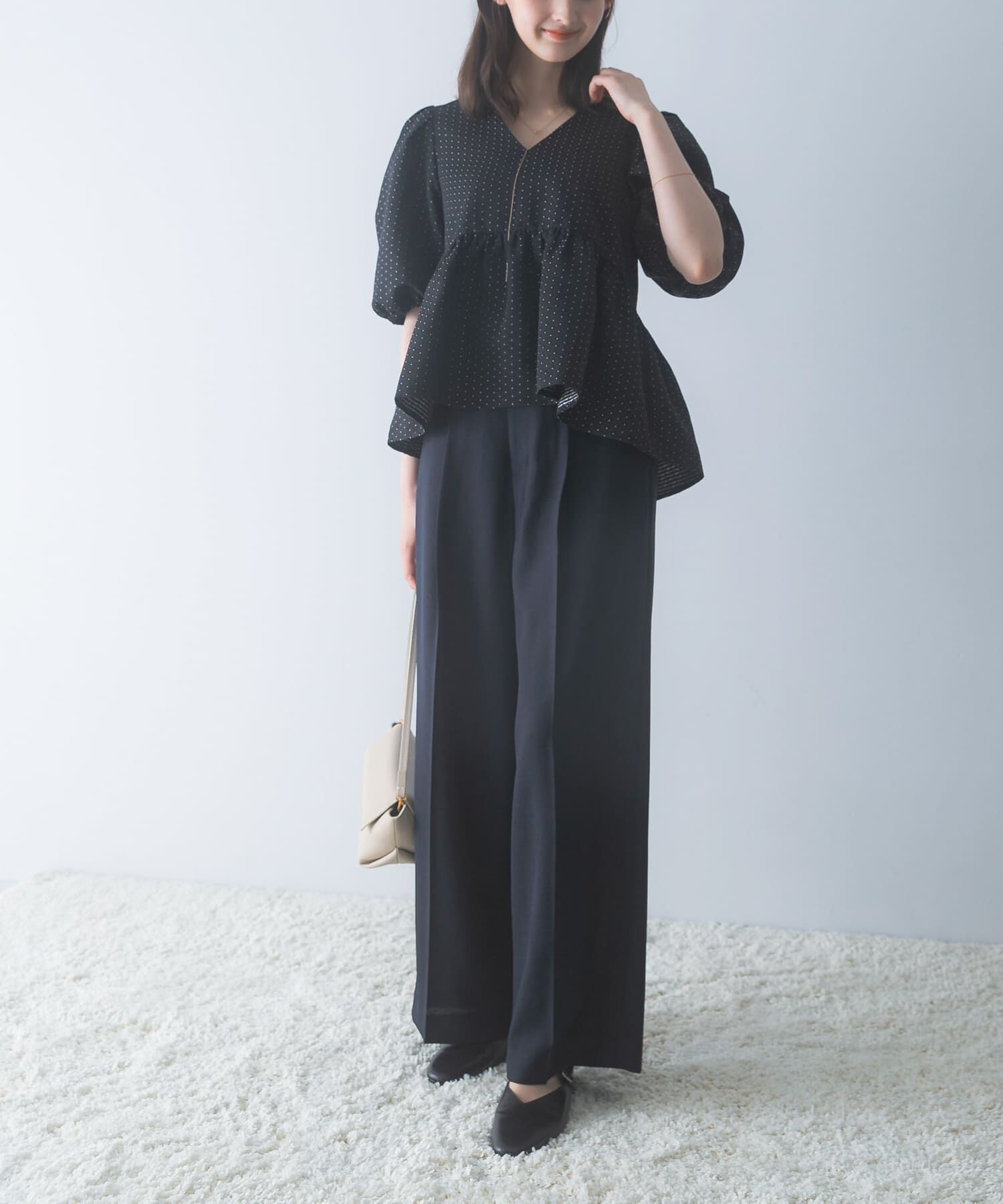 URBAN RESEARCH ROSSO「防シワ リネンライクイージースラックス」|その他|
