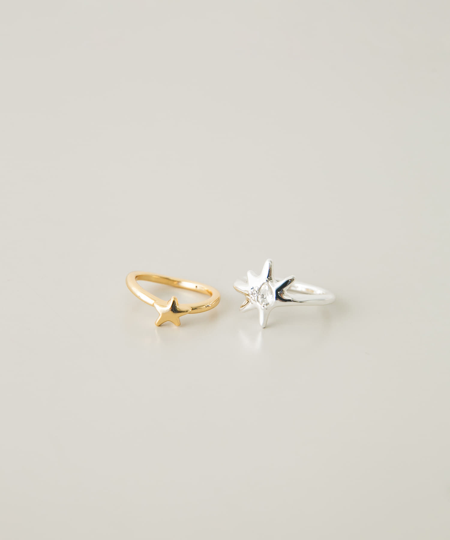 SMELLY「スパークルスター2セットリング」|リング|シルバー系その他