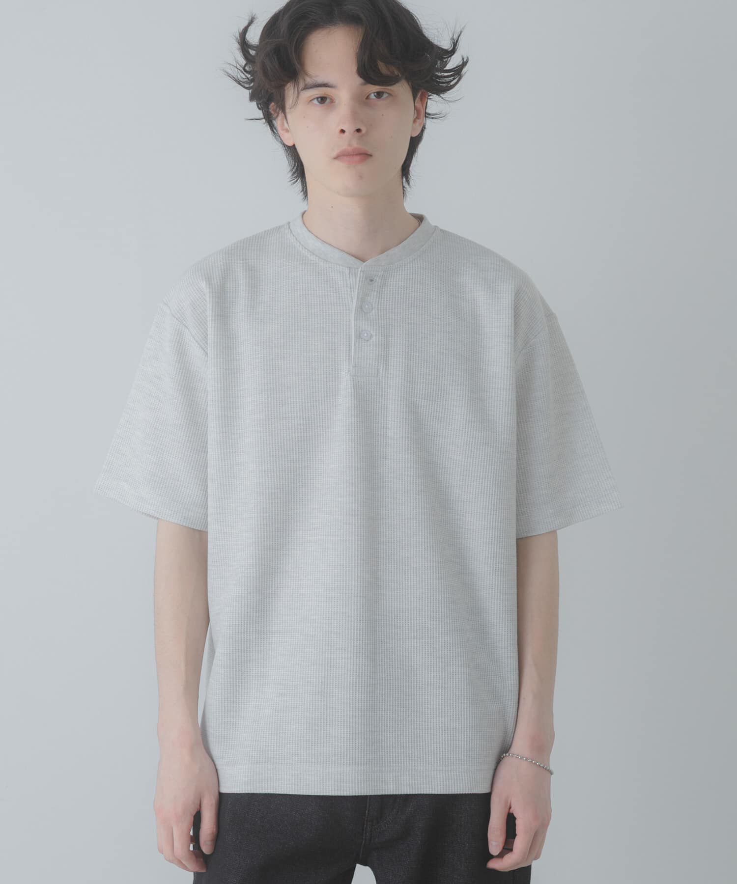 SENSE OF PLACE by URBAN RESEARCH「ヘンリーネックカノコプルオーバー」|Tシャツ・カットソー|
