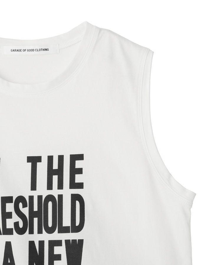 GARAGE OF GOOD CLOTHING「【日本製】サイロプレミアムノースリーブプリントT」|Tシャツ・カットソー|