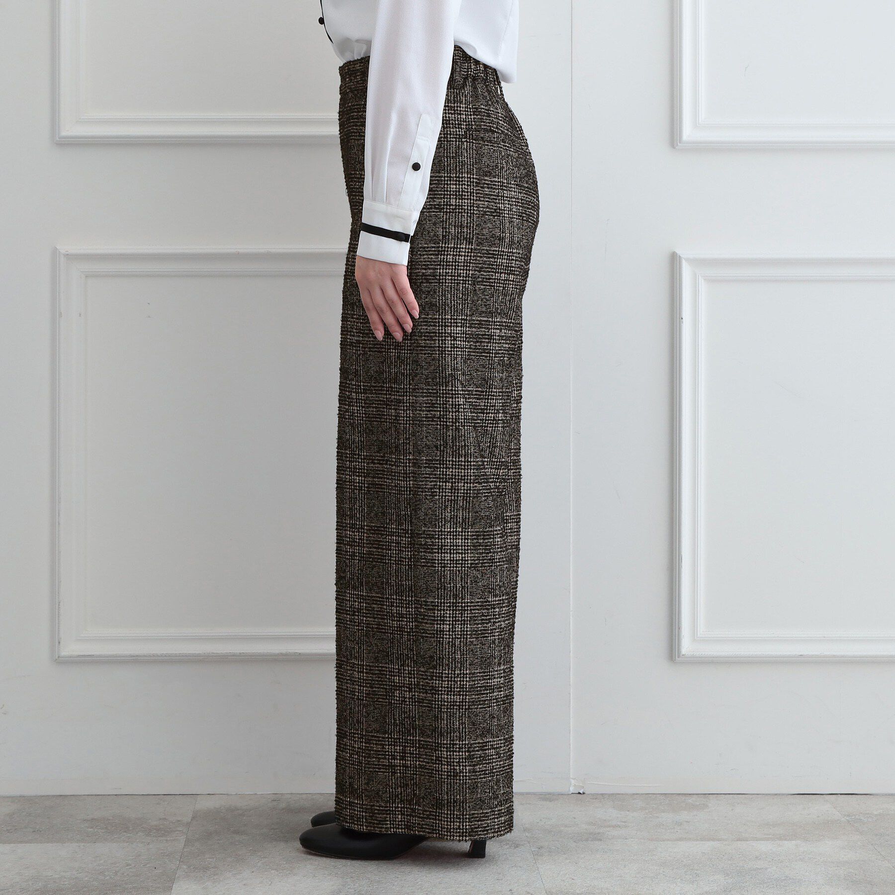 DRESSTERIOR「【セットアップ可能】ループグレンチェックワイドパンツ」|その他|