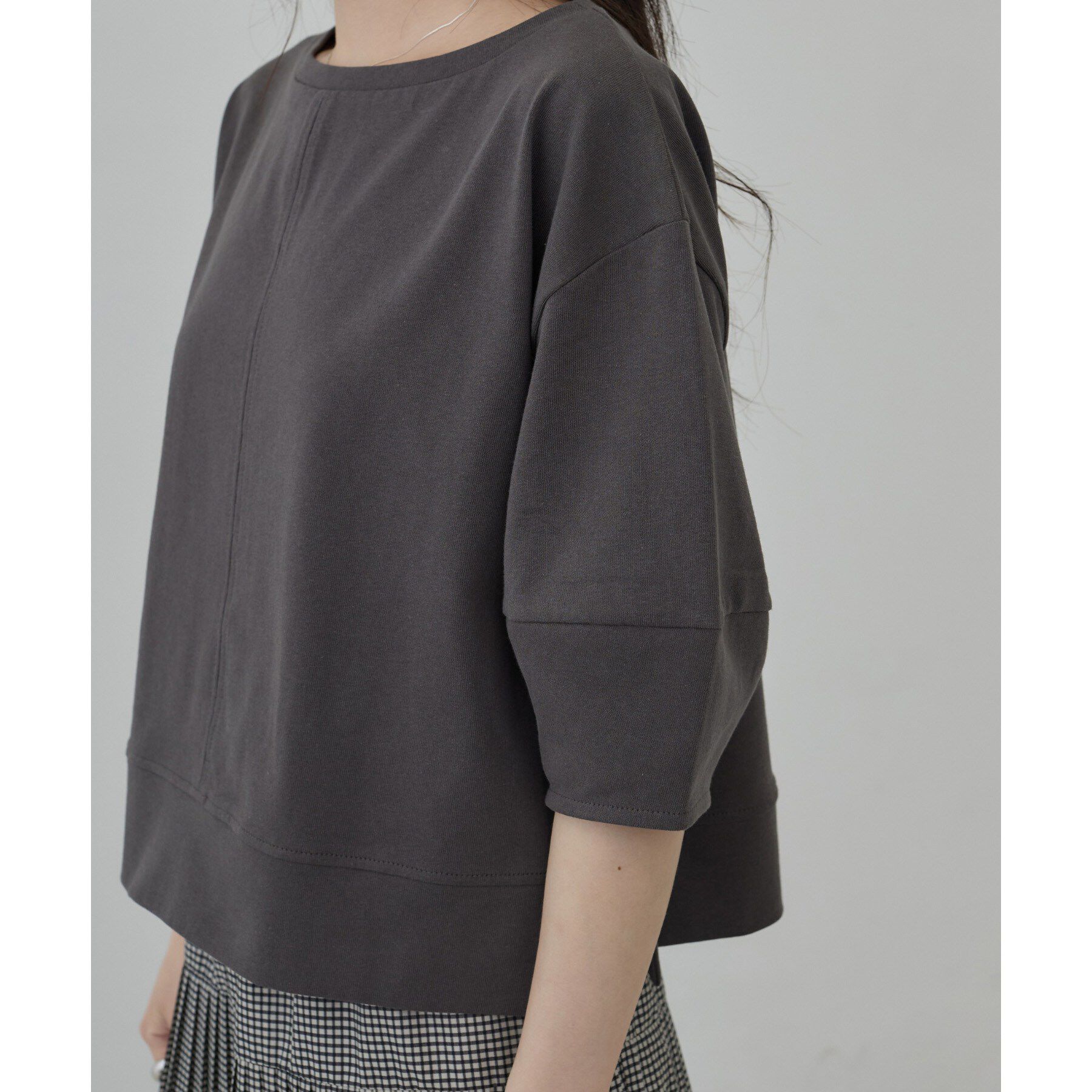 GALLEST「ハーフスリーブフォルムカットソー【接触冷感／新色追加】」|Tシャツ・カットソー|