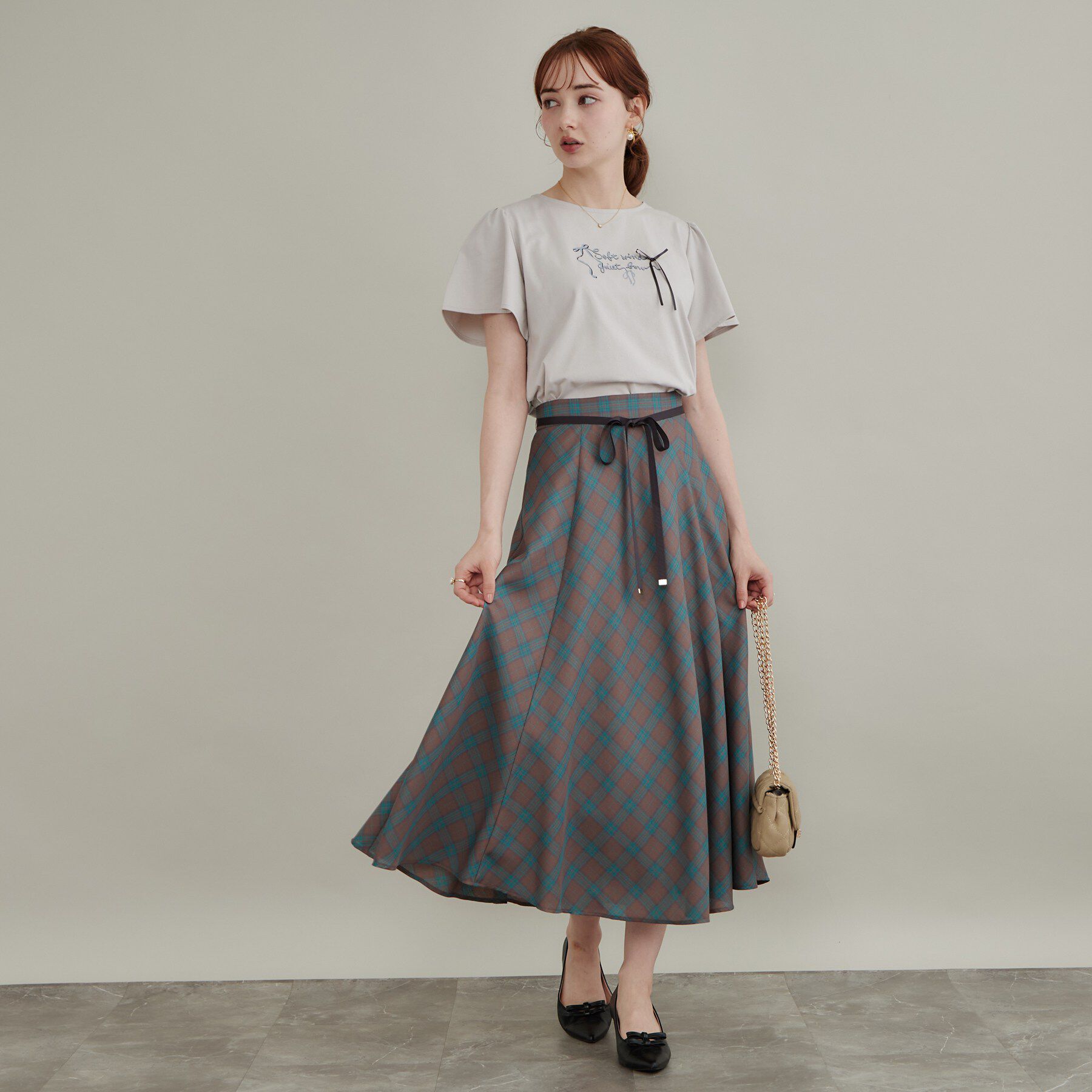 Couture broach「リボンロゴTシャツ」|Tシャツ・カットソー|