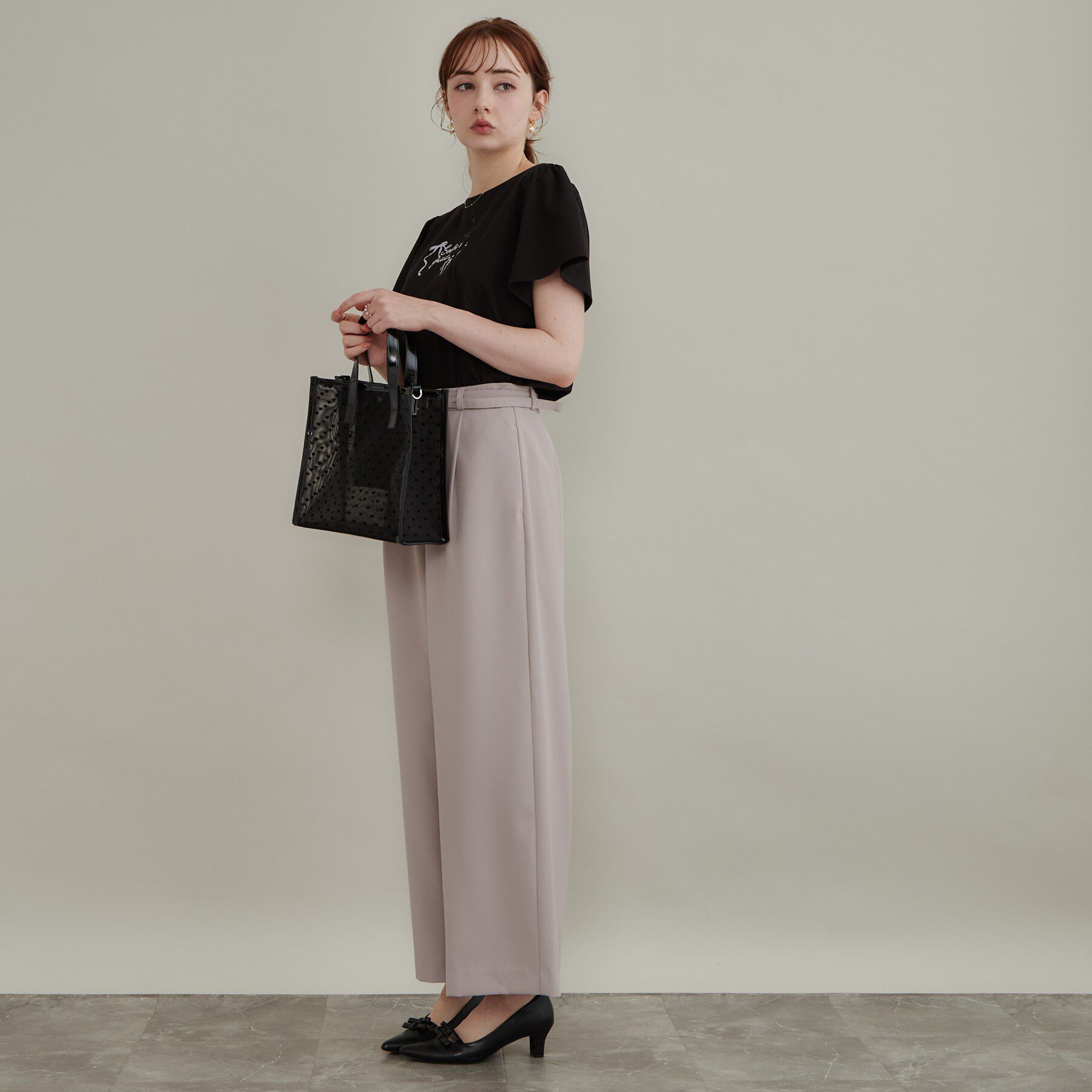 Couture broach「リボンロゴTシャツ」|Tシャツ・カットソー|