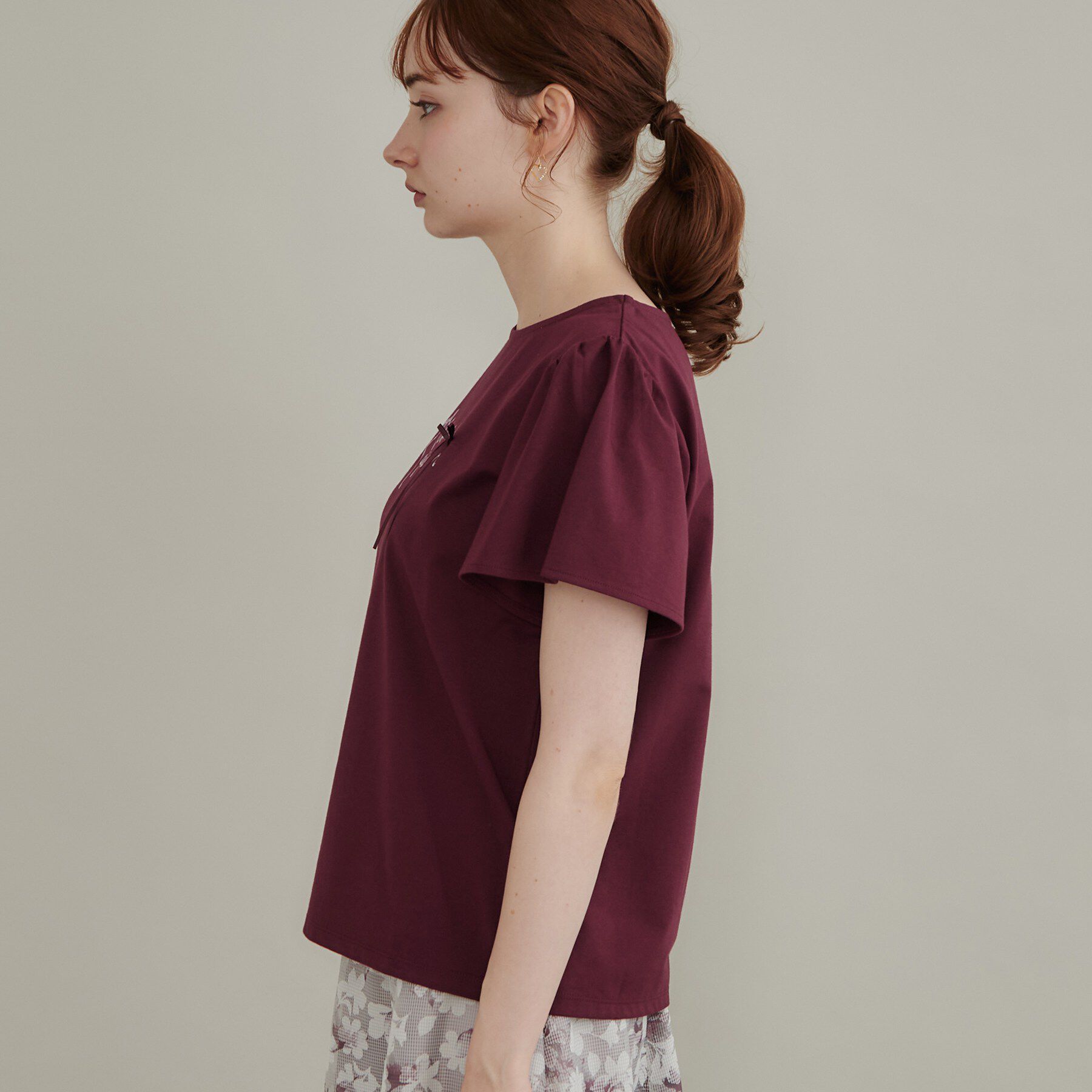 Couture broach「リボンロゴTシャツ」|Tシャツ・カットソー|