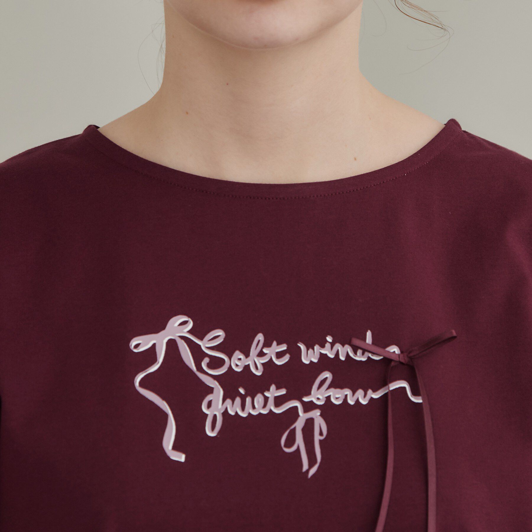 Couture broach「リボンロゴTシャツ」|Tシャツ・カットソー|