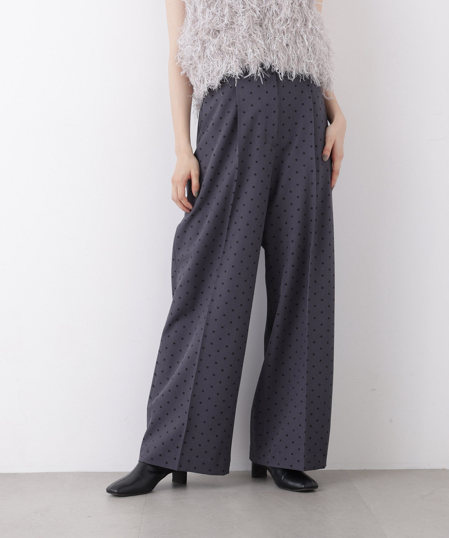  「〈N.〉ドットプリントパンツ」|その他|