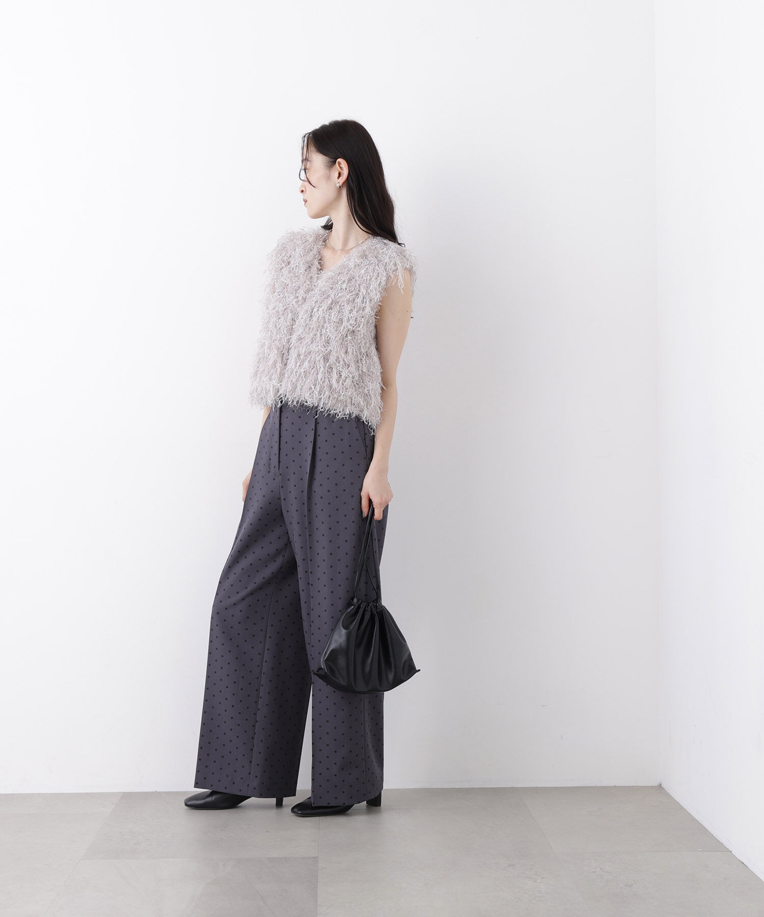 「〈N.〉ドットプリントパンツ」|その他|