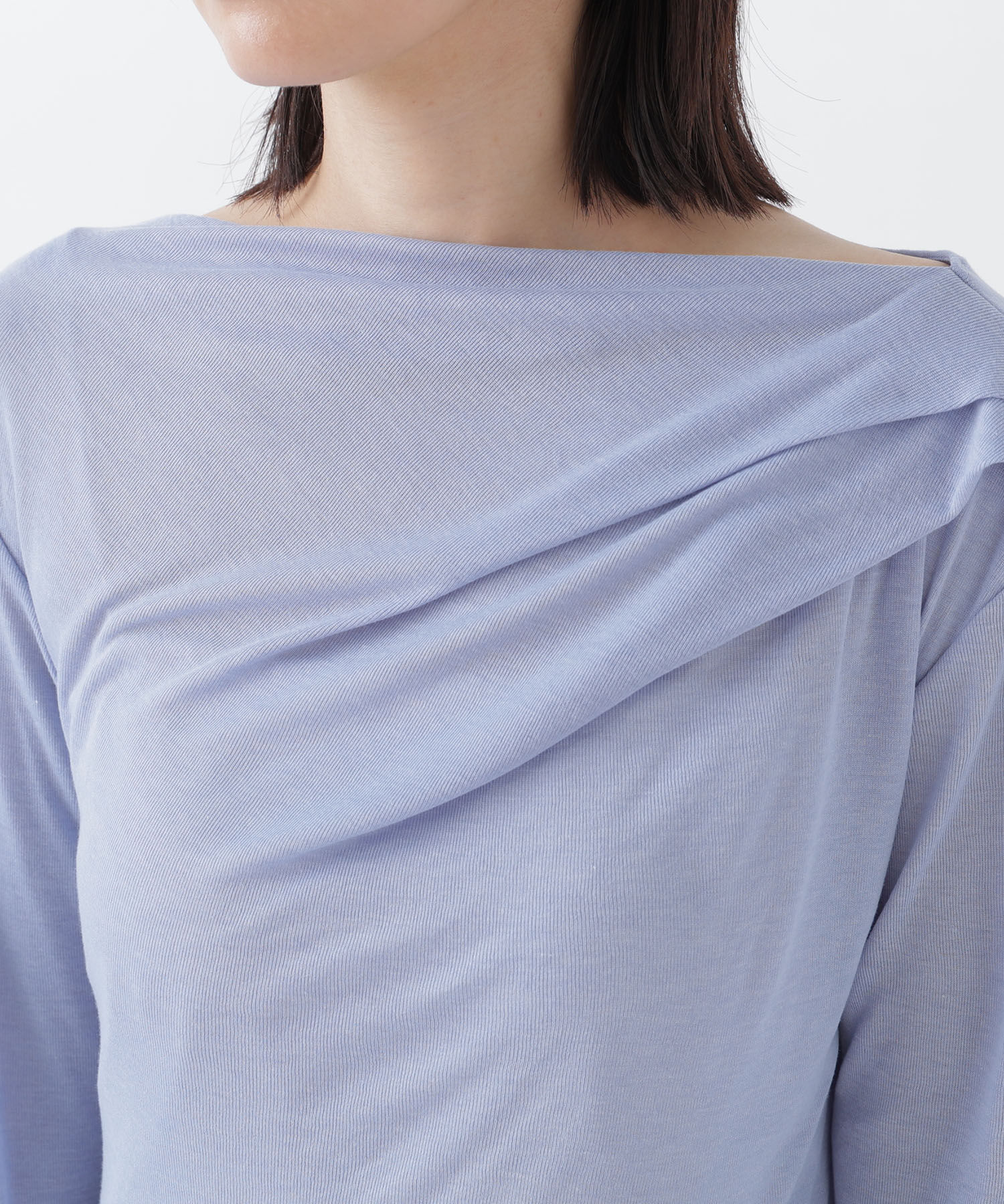 「肩タックシアーカットソー」|Tシャツ・カットソー|