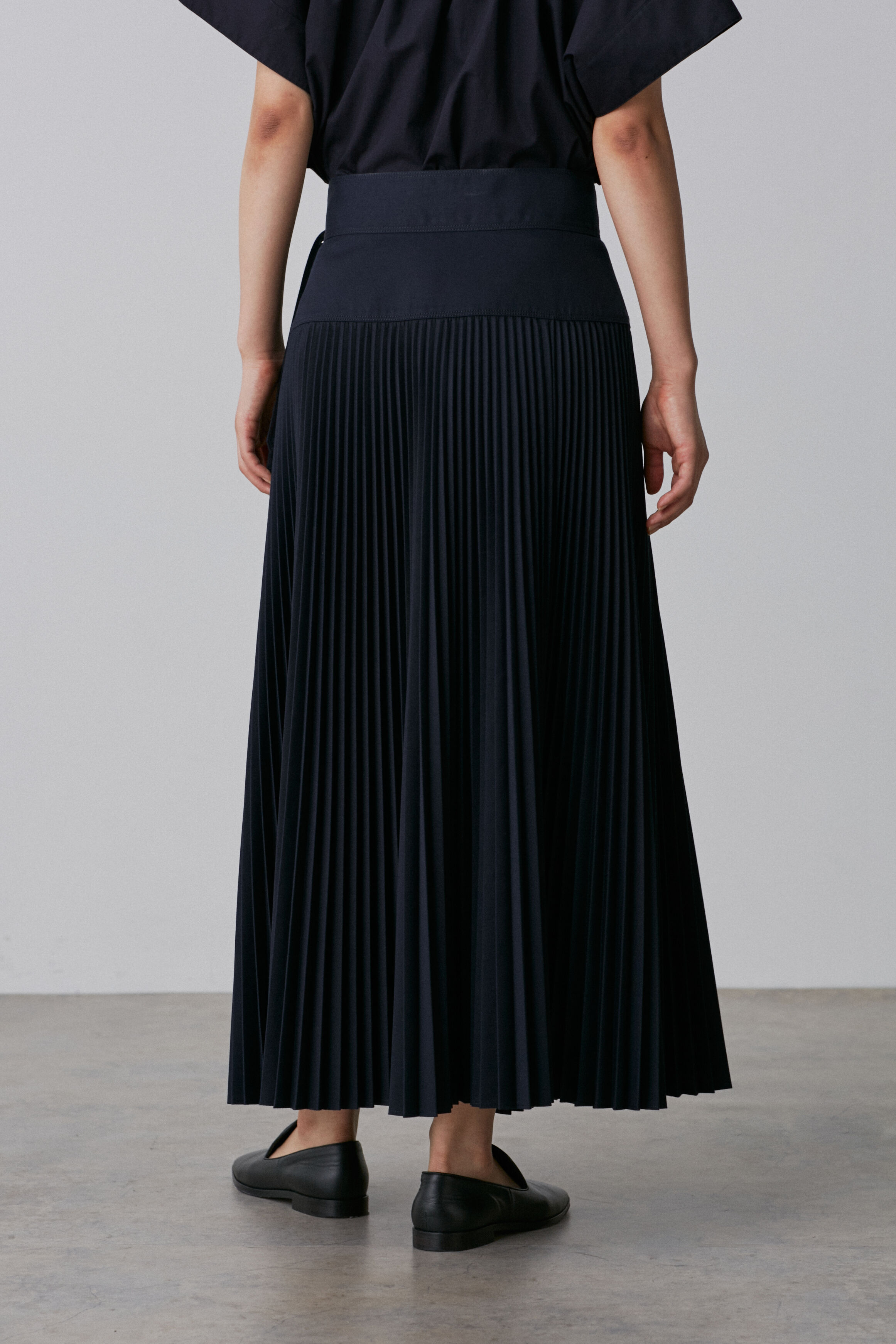 YLEVE 「YLEVE / BOURRIENNE  T/C TWILL SKIRT」|スカート|