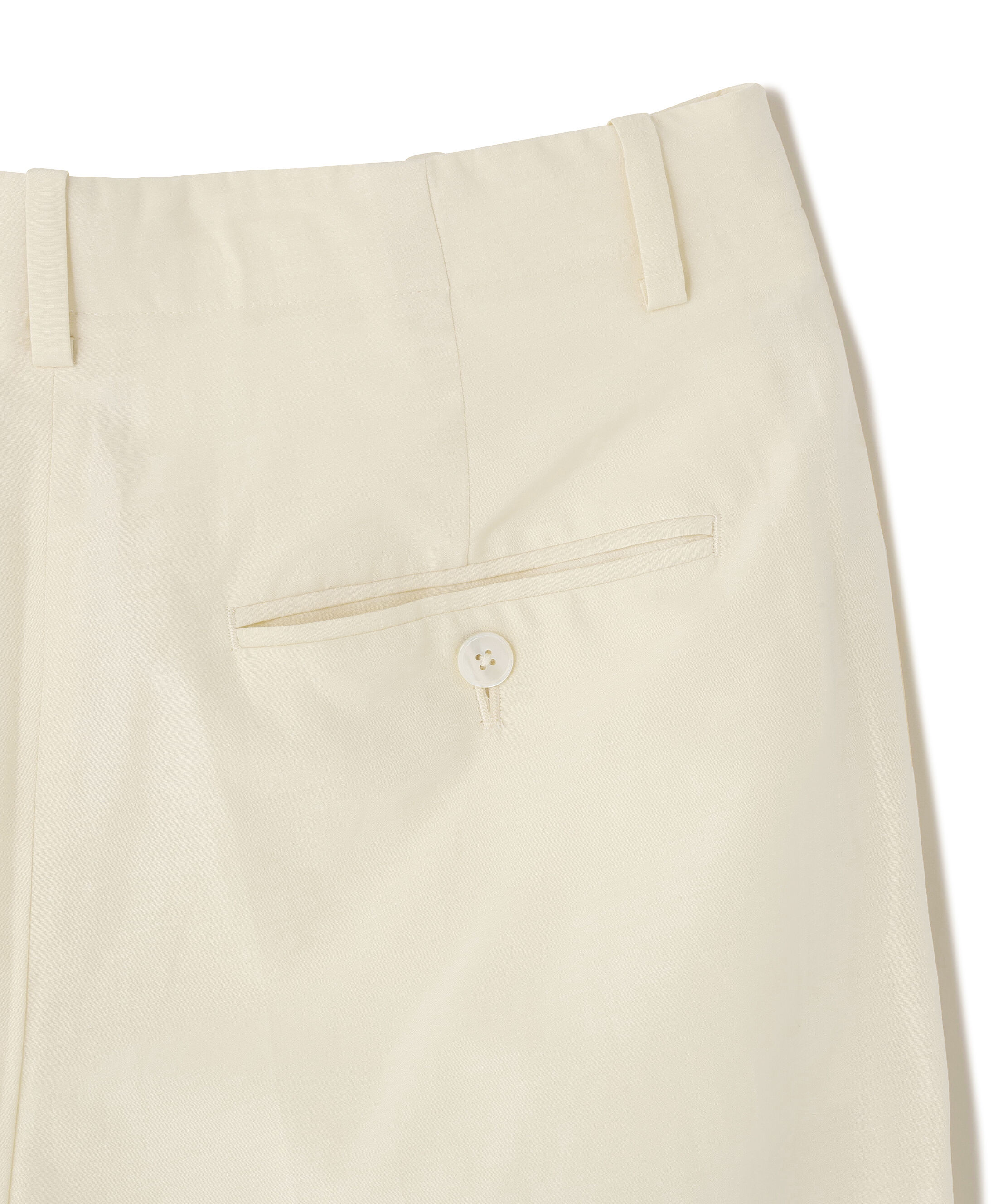YLEVE 「YLEVE / SILK COTTON CLOTH BIO SUEDE TROUSERS」|その他|