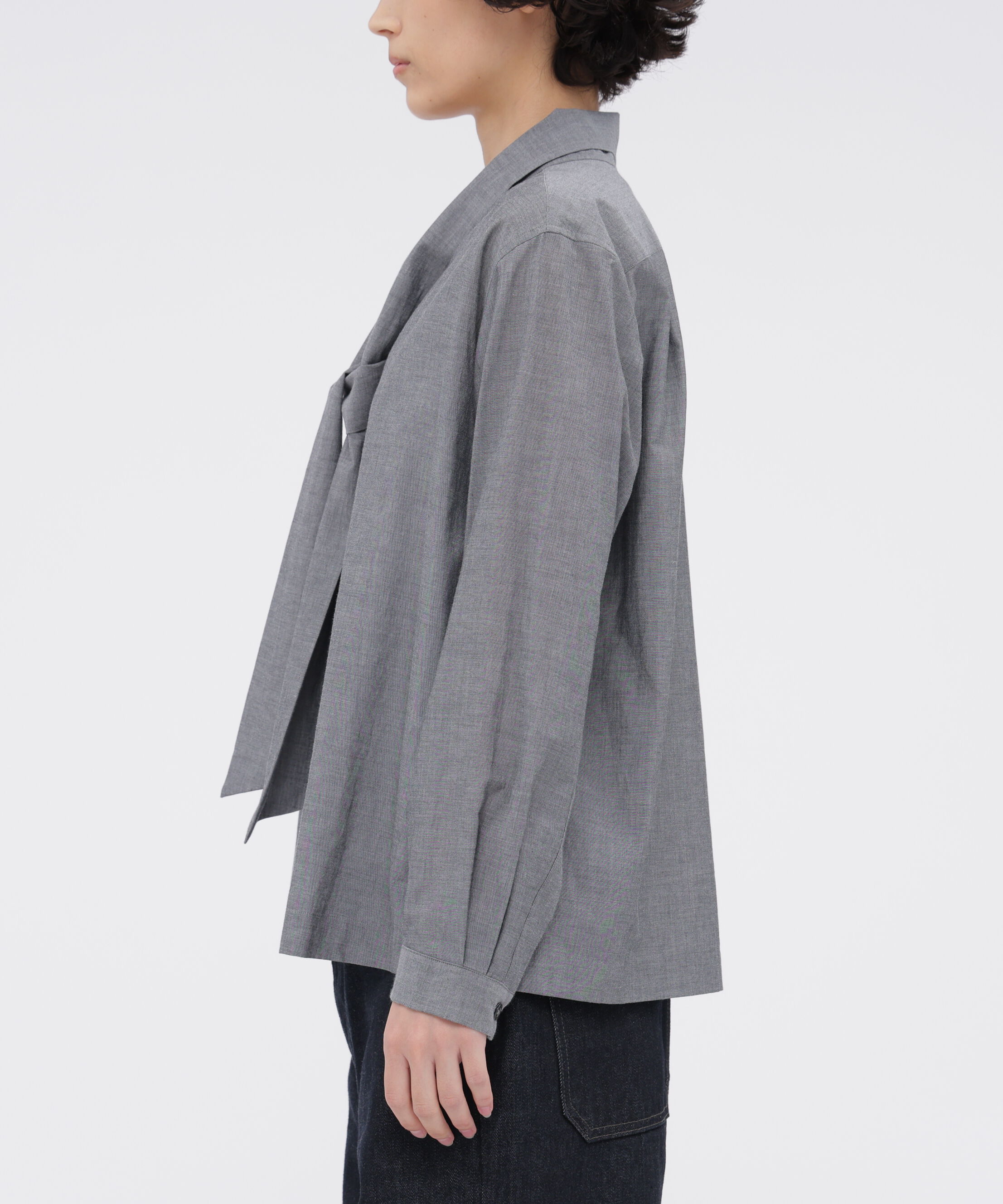  「FINE COTTON CHAMBRAY SHIRT」|シャツ・ブラウス|