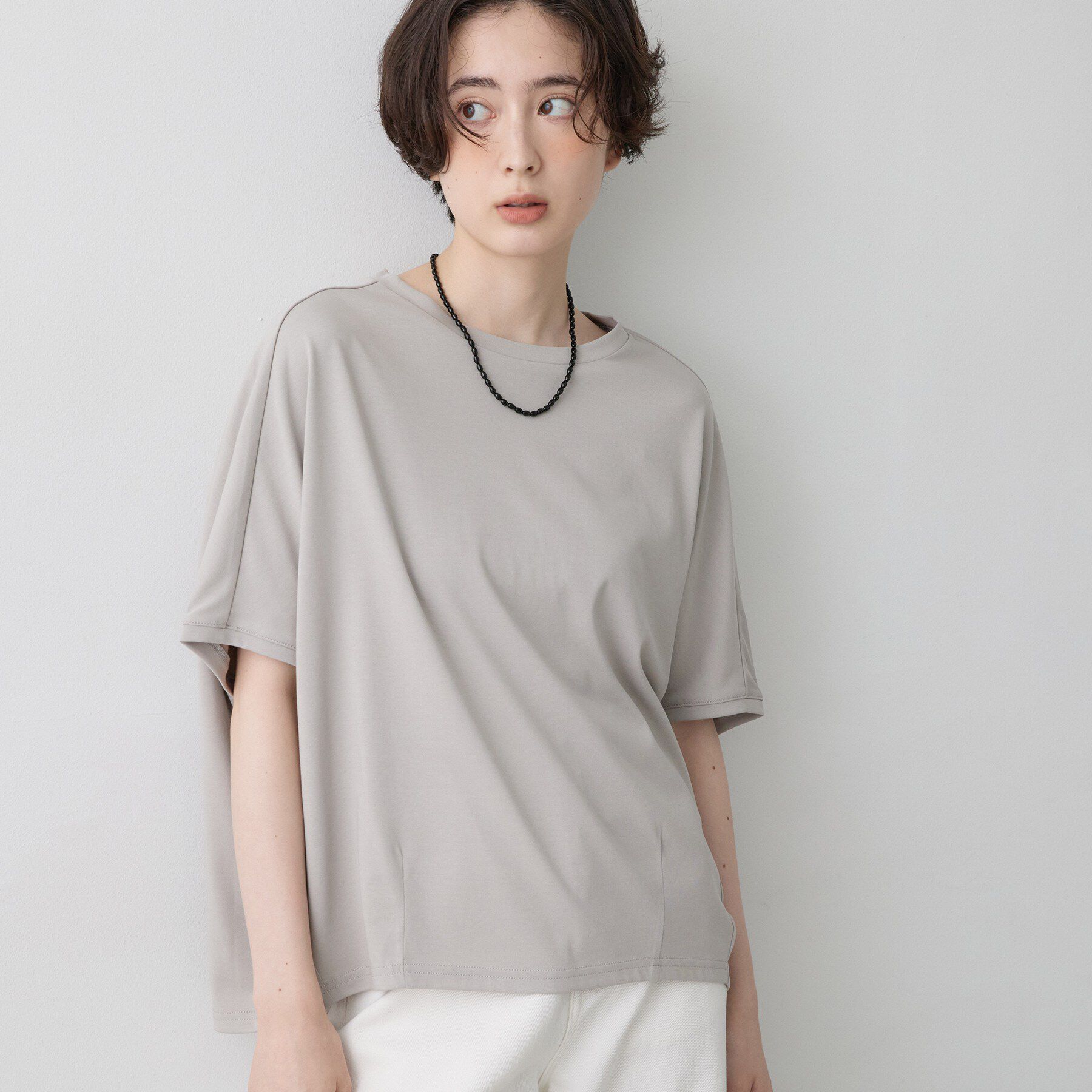 Dessin「【汗シミ防止/UVカット】ドルマンスリーブ プルオーバー」|Tシャツ・カットソー|