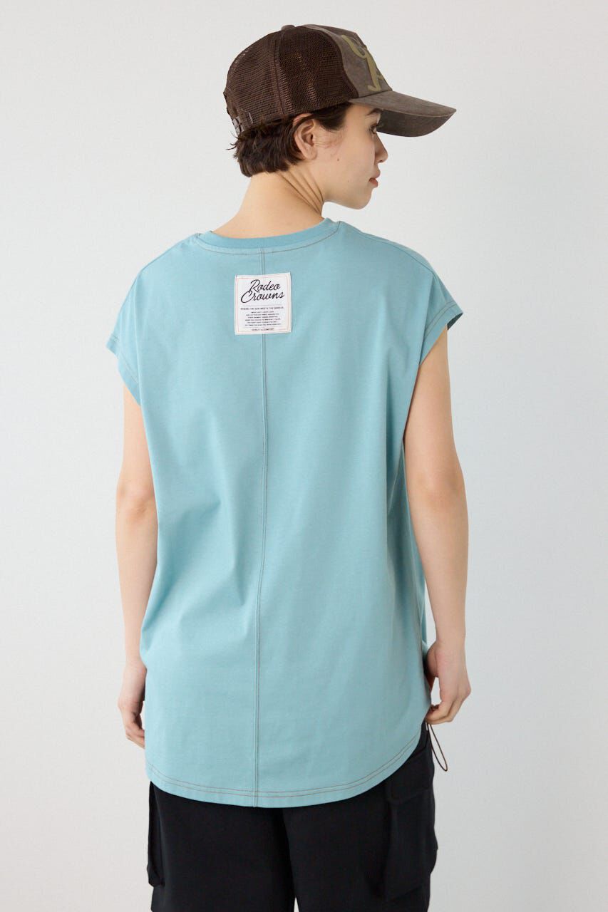 RODEO CROWNS「FREEZE LIGHTステッチドロストTシャツ」|Tシャツ・カットソー|